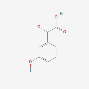 B2882589 2-Methoxy-2-(3-methoxyphenyl)acetic acid CAS No. 1758-25-4; 1832647-27-4