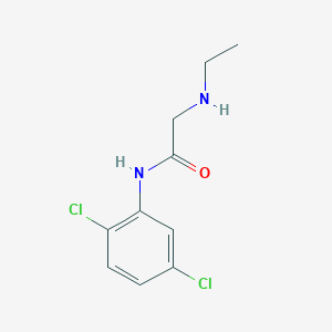 molecular formula C10H12Cl2N2O B2882691 N-(2,5-dichlorophenyl)-2-(ethylamino)acetamide CAS No. 901273-58-3