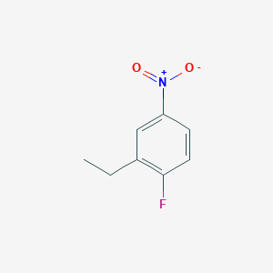 molecular formula C8H8FNO2 B2882883 2-Ethyl-1-fluoro-4-nitrobenzene CAS No. 1369854-05-6