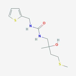 1-(2-Hydroxy-2-methyl-4-(methylthio)butyl)-3-(thiophen-2-ylmethyl)urea