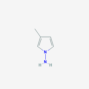 molecular formula C5H8N2 B2883119 3-Methyl-1H-pyrrol-1-amine CAS No. 1158766-55-2
