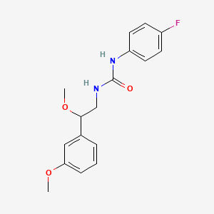 1-(4-Fluorophenyl)-3-(2-methoxy-2-(3-methoxyphenyl)ethyl)urea