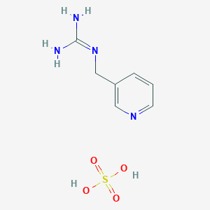 N-(3-pyridinylmethyl)guanidine sulfate