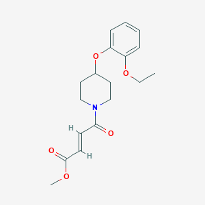 Methyl (E)-4-[4-(2-ethoxyphenoxy)piperidin-1-yl]-4-oxobut-2-enoate