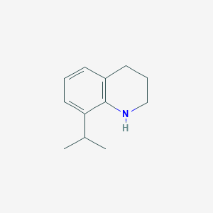 molecular formula C12H17N B2883262 8-异丙基-1,2,3,4-四氢喹啉 CAS No. 75413-97-7