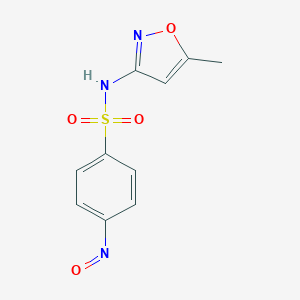 molecular formula C10H9N3O4S B028833 4-Nitrososulfamethoxazole CAS No. 131549-85-4