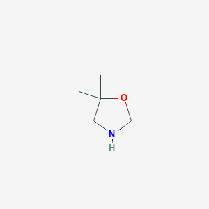 molecular formula C5H11NO B2883341 5,5-Dimethyloxazolidine CAS No. 67626-79-3