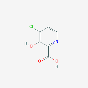 B2883352 4-Chloro-3-hydroxypyridine-2-carboxylic acid CAS No. 348635-39-2