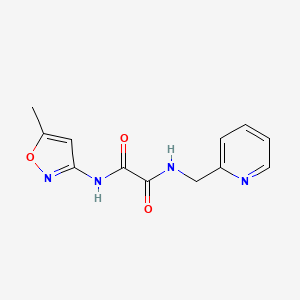 N1-(5-methylisoxazol-3-yl)-N2-(pyridin-2-ylmethyl)oxalamide