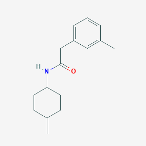N-(4-methylidenecyclohexyl)-2-(3-methylphenyl)acetamide