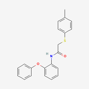 N-(2-phenoxyphenyl)-2-(p-tolylthio)acetamide
