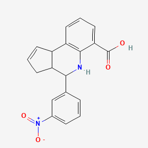 molecular formula C19H16N2O4 B2883599 p67phox-IN-1 