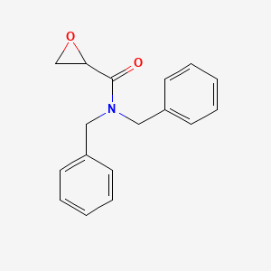 N,N-Dibenzyloxirane-2-carboxamide