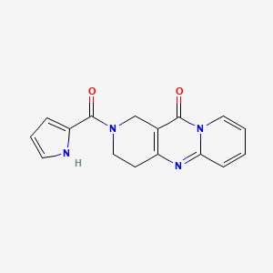 2-(1H-pyrrole-2-carbonyl)-3,4-dihydro-1H-dipyrido[1,2-a:4',3'-d]pyrimidin-11(2H)-one