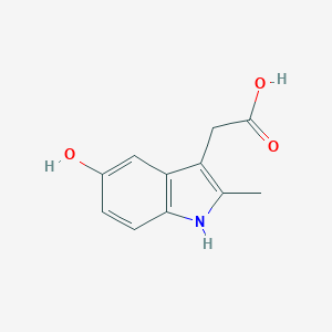 molecular formula C11H11NO3 B028837 (5-Hydroxy-2-methyl-1h-indol-3-yl)acetic acid CAS No. 50995-53-4