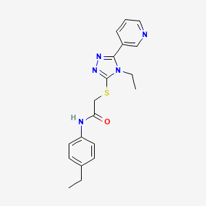 molecular formula C19H21N5OS B2883768 VUAA1 CAS No. 525582-84-7