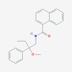 N-(2-methoxy-2-phenylbutyl)-1-naphthamide