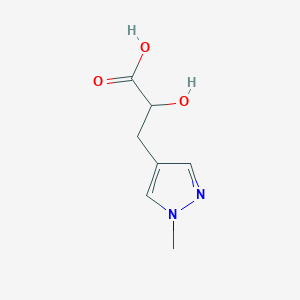2-hydroxy-3-(1-methyl-1H-pyrazol-4-yl)propanoic acid