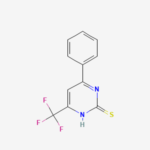 4-Phenyl-6-(trifluoromethyl)pyrimidine-2-thiol