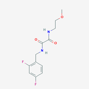 N1-(2,4-difluorobenzyl)-N2-(2-methoxyethyl)oxalamide