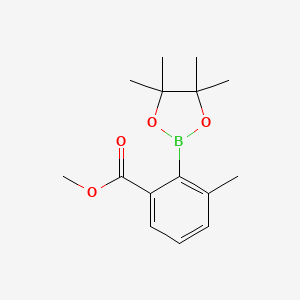 Methyl 3-methyl-2-(4,4,5,5-tetramethyl-1,3,2-dioxaborolan-2-YL)benzoate