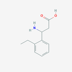 3-Amino-3-(2-ethylphenyl)propanoic acid