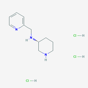 (R)-N-(Pyridin-2-ylmethyl)piperidin-3-amine trihydrochloride
