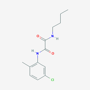 molecular formula C13H17ClN2O2 B2884034 N-butyl-N'-(5-chloro-2-methylphenyl)ethanediamide CAS No. 941984-23-2