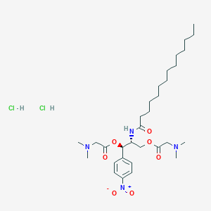 molecular formula C31H54Cl2N4O7 B2884038 LCL521 dihydrochloride 