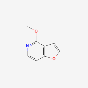 molecular formula C8H7NO2 B2884111 4-Methoxyfuro[3,2-c]pyridine CAS No. 63618-60-0