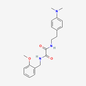 molecular formula C20H25N3O3 B2884299 N1-(4-(dimethylamino)phenethyl)-N2-(2-methoxybenzyl)oxalamide CAS No. 953951-77-4