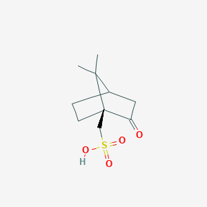 molecular formula C₁₀H₁₆O₄S B028844 d-Camphorsulfonic acid CAS No. 3144-16-9