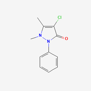4-Chloro-2,3-dimethyl-1-phenyl-3-pyrazolin-5-one