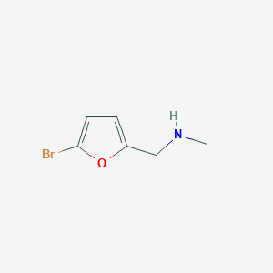 N-[(5-bromo-2-furyl)methyl]-N-methylamine