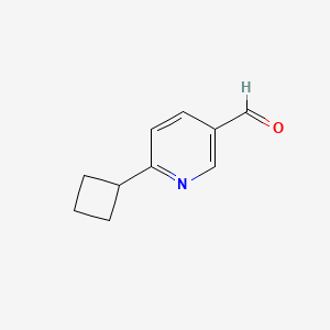 molecular formula C10H11NO B2884494 6-Cyclobutylpyridine-3-carbaldehyde CAS No. 2375258-99-2