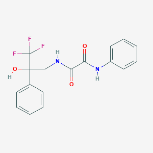 N1-phenyl-N2-(3,3,3-trifluoro-2-hydroxy-2-phenylpropyl)oxalamide