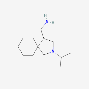 (2-Isopropyl-2-azaspiro[4.5]dec-4-yl)methanamine