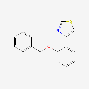 4-[2-(Benzyloxy)phenyl]-1,3-thiazole
