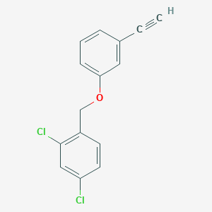 2,4-Dichloro-1-(3-ethynyl-phenoxymethyl)-benzene