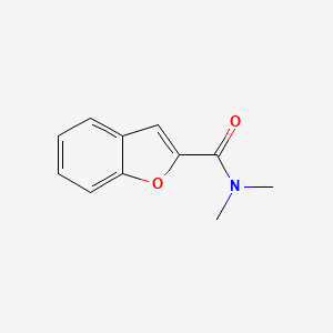 molecular formula C11H11NO2 B2884897 N,N-dimethyl-1-benzofuran-2-carboxamide CAS No. 52819-54-2