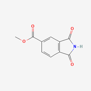molecular formula C10H7NO4 B2884901 Methyl 1,3-dioxoisoindoline-5-carboxylate CAS No. 56720-83-3