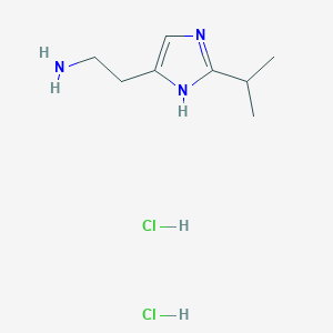 2-(2-Isopropyl-1H-imidazol-4-yl)ethanamine dihydrochloride