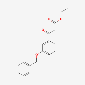 Ethyl 3-[3-(benzyloxy)phenyl]-3-oxopropanoate