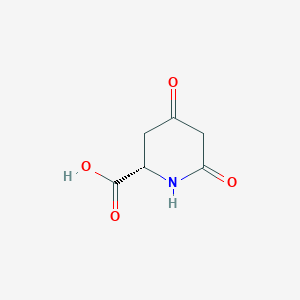 molecular formula C6H7NO4 B2885015 (2S)-4,6-dioxopiperidine-2-carboxylic Acid CAS No. 872521-99-8