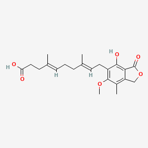 molecular formula C22H28O6 B2885334 Mycophenolic acid IV CAS No. 74838-16-7