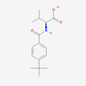 (2S)-2-[(4-tert-butylbenzoyl)amino]-3-methylbutanoic acid