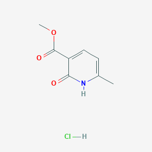 molecular formula C8H10ClNO3 B2885586 Methyl 2-hydroxy-6-methylpyridine-3-carboxylate hydrochloride CAS No. 2193064-81-0
