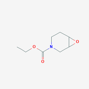 Ethyl 7-oxa-3-azabicyclo[4.1.0]heptane-3-carboxylate