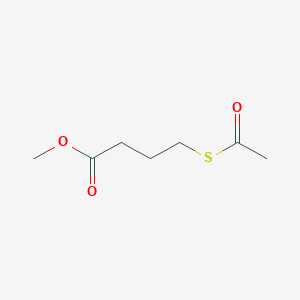 molecular formula C7H12O3S B2885861 methyl 4-(acetylsulfanyl)butanoate CAS No. 196103-71-6