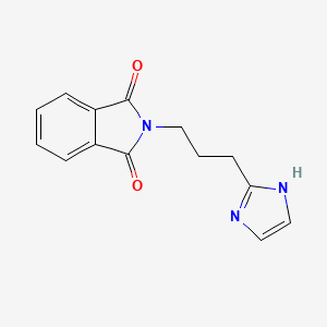 2-[3-(1H-Imidazol-2-yl)propyl]-1H-isoindole-1,3(2H)-dione